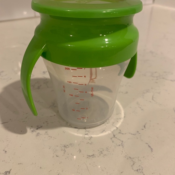 WOW Baby 360 Sippy Training Cup Green - Picture 7 of 9